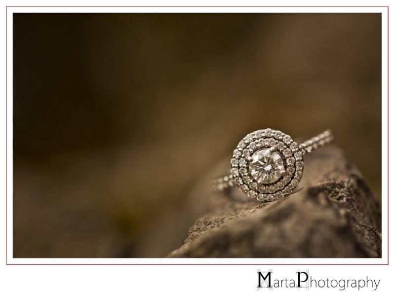 new york skyline engagement session