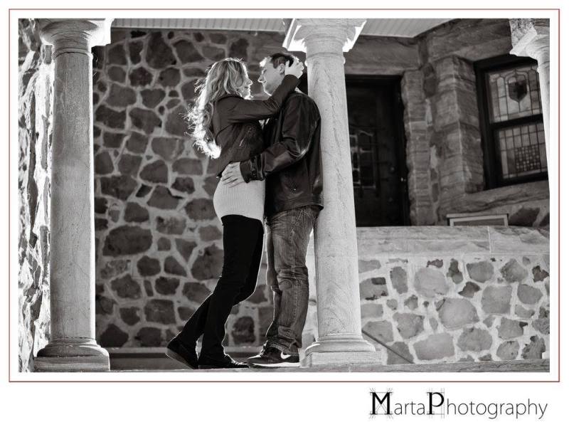 fall engagement session