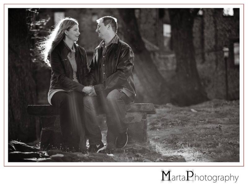 fall engagement session